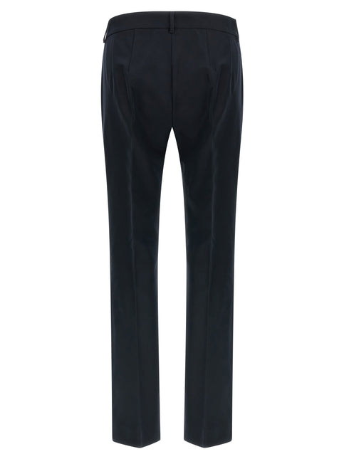 'S Max Mara Blue Cotton Flared Pants