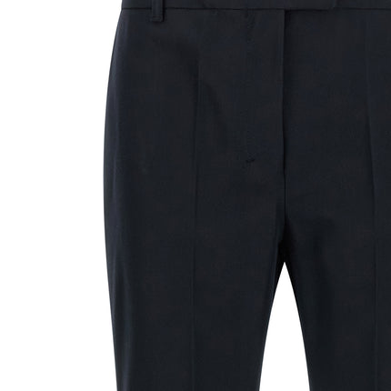 'S Max Mara Blue Cotton Flared Pants