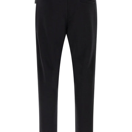 Philipp Plein Black Cotton Joggers (Workout Pants)
