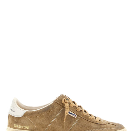 Golden Goose Brown Cowhide Low Top Sneakers