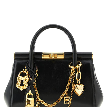 Dolce & Gabbana Black Calfskin Handbag