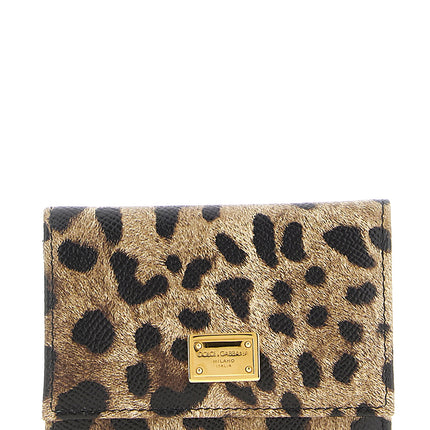 Dolce & Gabbana Multicolor Calfskin Cardholder