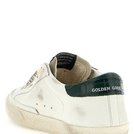 Golden Goose Bicolor Goatskin Sneakers
