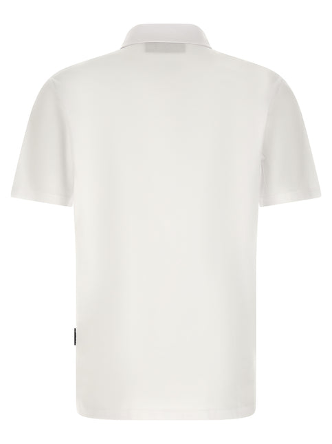 Philipp Plein White Cotton Polo Shirt
