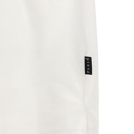 Philipp Plein White Cotton Polo Shirt