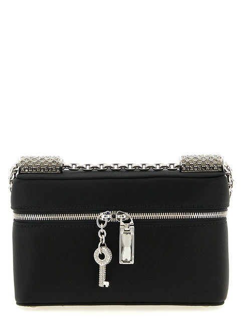 Dolce & Gabbana Black Viscose Crossbody Bag