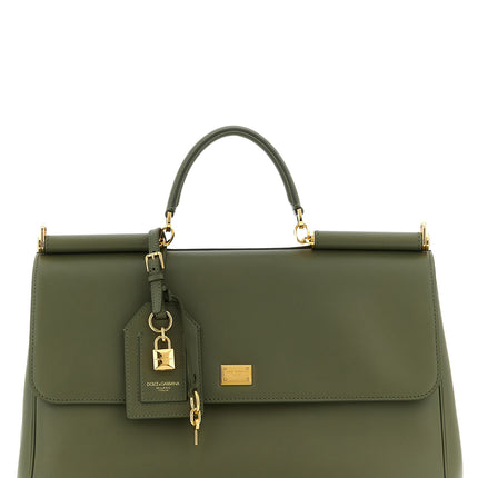 Dolce & Gabbana Bicolor Calfskin Handbag