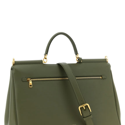 Dolce & Gabbana Bicolor Calfskin Handbag