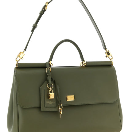 Dolce & Gabbana Bicolor Calfskin Handbag