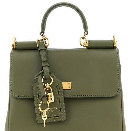 Dolce & Gabbana Bicolor Calfskin Handbag