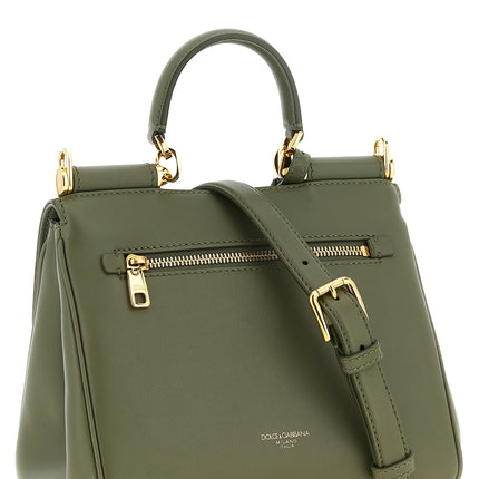 Dolce & Gabbana Bicolor Calfskin Handbag