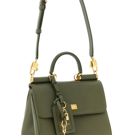 Dolce & Gabbana Bicolor Calfskin Handbag