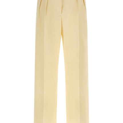 Moncler Beige Cotton Dress Pants