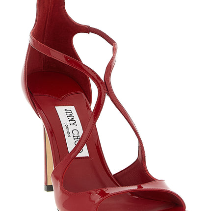 Jimmy Choo Multicolor Leather Stiletto Heel Sandals