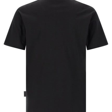 Philipp Plein Black Cotton Polo Shirt
