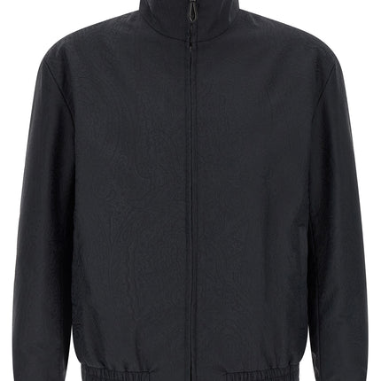Etro Blue Polyamide Jacket