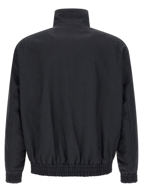 Etro Blue Polyamide Jacket