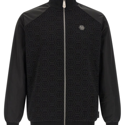 Philipp Plein Black Cotton Sweatshirt