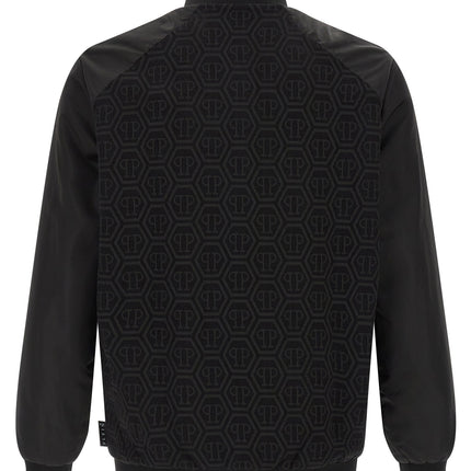 Philipp Plein Black Cotton Sweatshirt