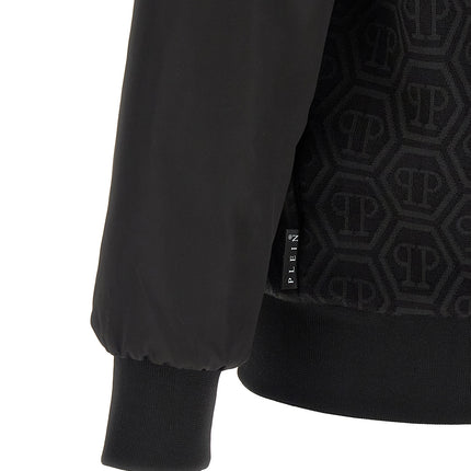 Philipp Plein Black Cotton Sweatshirt
