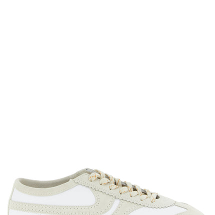 Dries Van Noten Beige Cowhide Low Top Sneakers