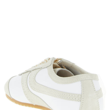 Dries Van Noten Beige Cowhide Low Top Sneakers