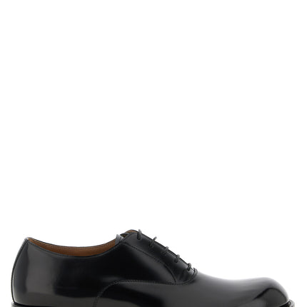 Dries Van Noten Black Calfskin Oxfords And Derbies