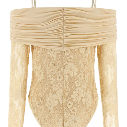 Zimmermann Beige Polyamide Bodysuit