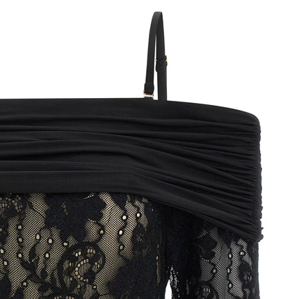 Zimmermann Black Polyamide Bodysuit