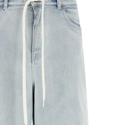 MM6 Maison Margiela Blue Cotton Jeans Denim