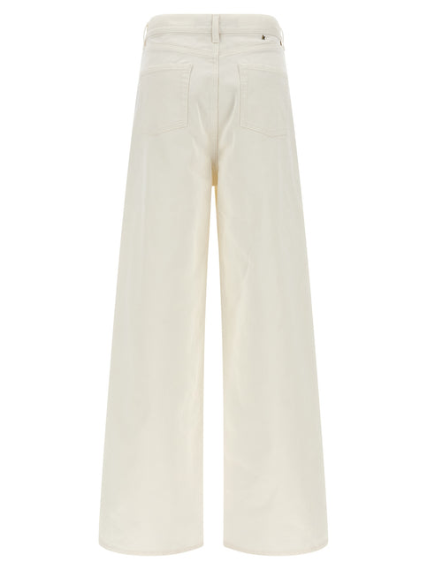 Golden Goose White Cotton Boyfriend Jeans