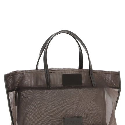 Staud Brown Polyamide Tote Bag