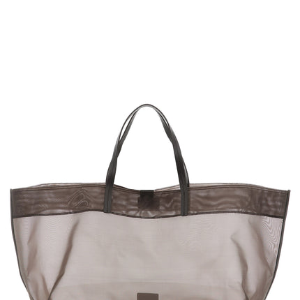 Staud Brown Polyamide Tote Bag