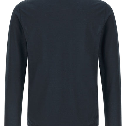 ZANONE Blue Cotton T-Shirt