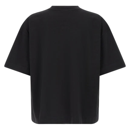 Dries Van Noten Black Cotton T-Shirt