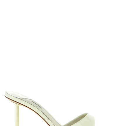 LE SILLA Bicolor Calfskin Stiletto Heel Sandals