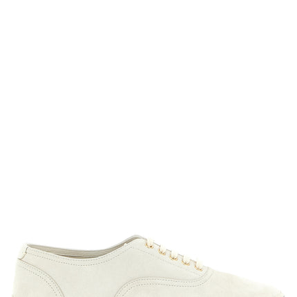 Brunello Cucinelli Beige Calfskin Low Top Sneakers