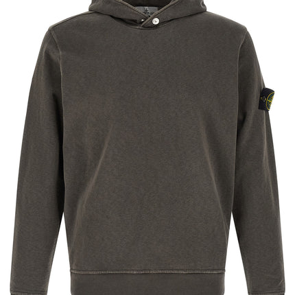 Stone Island Brown Cotton Sweatshirt