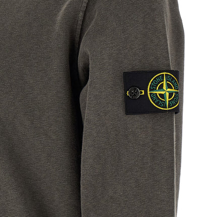 Stone Island Brown Cotton Sweatshirt