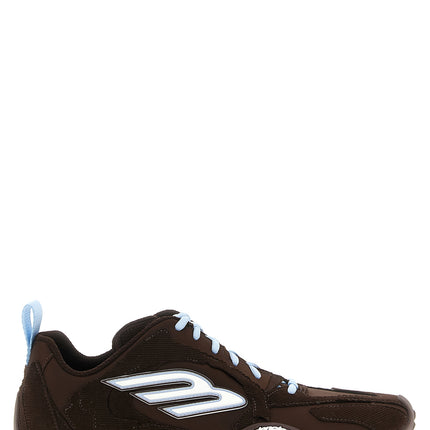 Balenciaga Brown Polyester Athletic Sneakers
