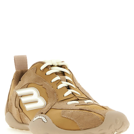 Balenciaga Beige Polyester Athletic Sneakers