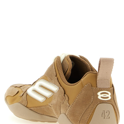 Balenciaga Beige Polyester Athletic Sneakers