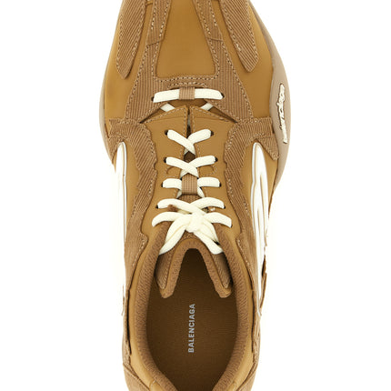 Balenciaga Beige Polyester Athletic Sneakers