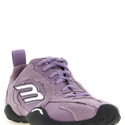 Balenciaga Purple Polyester Athletic Sneakers