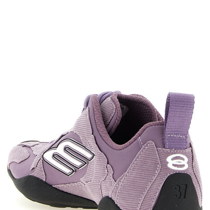 Balenciaga Purple Polyester Athletic Sneakers
