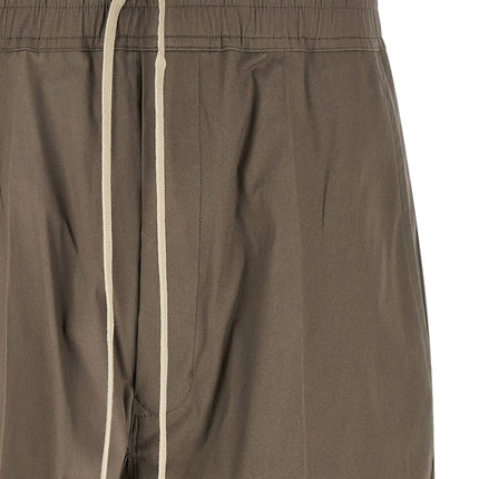 Rick Owens Gray Cotton Casual Pants