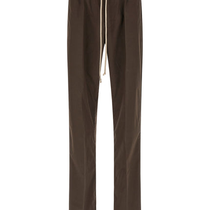 Rick Owens Brown Cotton Casual Pants