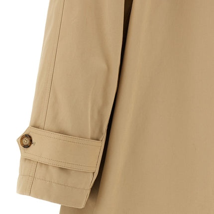 MM6 Maison Margiela Beige Cotton Coat