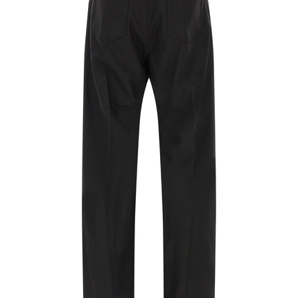 Rick Owens Black Wool Jeans Denim