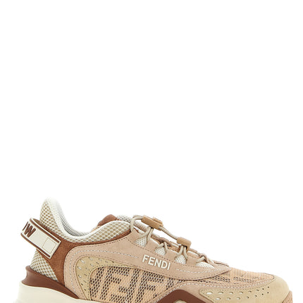 Fendi Multicolor Polyamide Athletic Sneakers